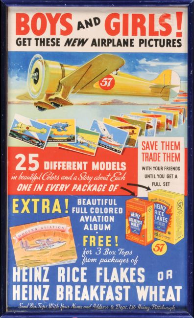 AP 1930s F277 H J Heinz Co Famous Airplanes
